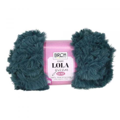 Lola Luxe Polyester Yarn (available in 12 colours)